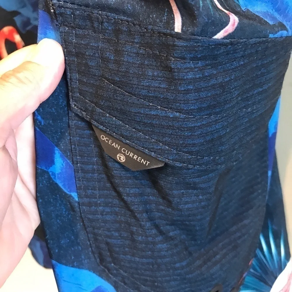 Ocean Current Mens Board Shorts Swim Bottoms Trunks Size 38